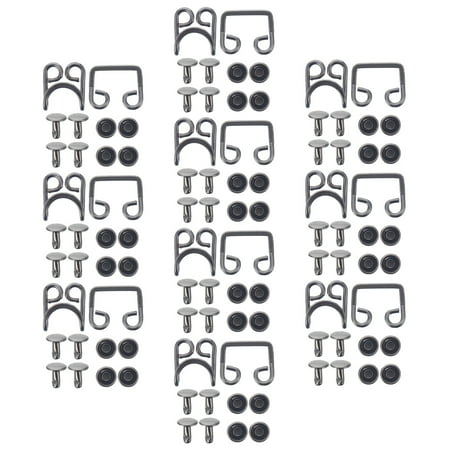 10 Sets Hidden Waist Buckle Buttons Pants Waist Button Jeans Extender Button Universal Buckles Belt Jeans Buckles