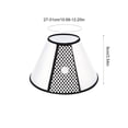 thumbnail image 3 of Transparent Pet Elizabethan Collar Breathable Soft Edges Recovery Cones Lick Wound Healing E-Collar For Cats Puppies Medium Dogs, 3 of 7