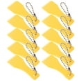 thumbnail image 1 of OUNONA Ticket Scraper 10Pcs Yellow Plastic for Removing Labels and Stickers, 1 of 8