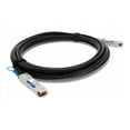thumbnail image 2 of AddOn - 40GBase-CU direct attach cable - TAA Compliant - QSFP+ to QSFP+ - 1.6 ft - twinaxial - passive - for Cisco Nexus 93108TC-EX, 93180YC-FX, 9336C-FX2, 9372PX-E, 2 of 3