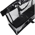 thumbnail image 5 of Bolsas de almacenamiento de DVD, hasta bolsas de almacenamiento transparentes de PVC Bolsas de mano para libros Gran capacidad Convenientes bolsas de almacenamiento para CD resistentes a la humedad Bolsas de almacenamiento ER, 5 of 5