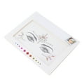 thumbnail image 3 of Face Jewels, Glitter Eyes Face Rhinestone Stickers Self Adhesive Rhinestone Stickers Face Gems Makeup Accessories DIY Makeup Nail Art Decor, 3 of 8