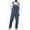 Dark Blue, variant on Wyobmus Men's Denim Bib Overalls Casual Fashion Adjustable Straps Washed Denim Jumpsuit Stretchy Suspender Cargo Pants Black