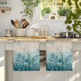thumbnail image 4 of Turquoise Jellyfish Coastal Kitchen Towels Set of 3, Summer Ocean Seaweed Vintage Absorbent Dish Towels for Kitchen, Microfiber Hand Towel, Quick Drying Tea Towel for Cleaning Decorative Dishcloths, 4 of 7