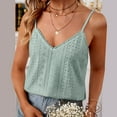 thumbnail image 2 of Womens Tank Tops Casual Flowy Adjustable Spaghetti Strap Summer Tops Sleeveless V Neck Cami Shirts Loose Tunic Camisoles, 2 of 7