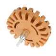 thumbnail image 4 of Rubber Pinstripe Wheel Rubber Eraser Disc 4" 100mm For Removing Pin Striping Glue, And Other Adhesives From Metal, 4 of 8