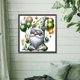 thumbnail image 4 of Pintura De Diamante 5D DIY Kit De Gnomo De Taladro Redondo Completo Decoración Del Hogar 30x30cm Verde, 4 of 9