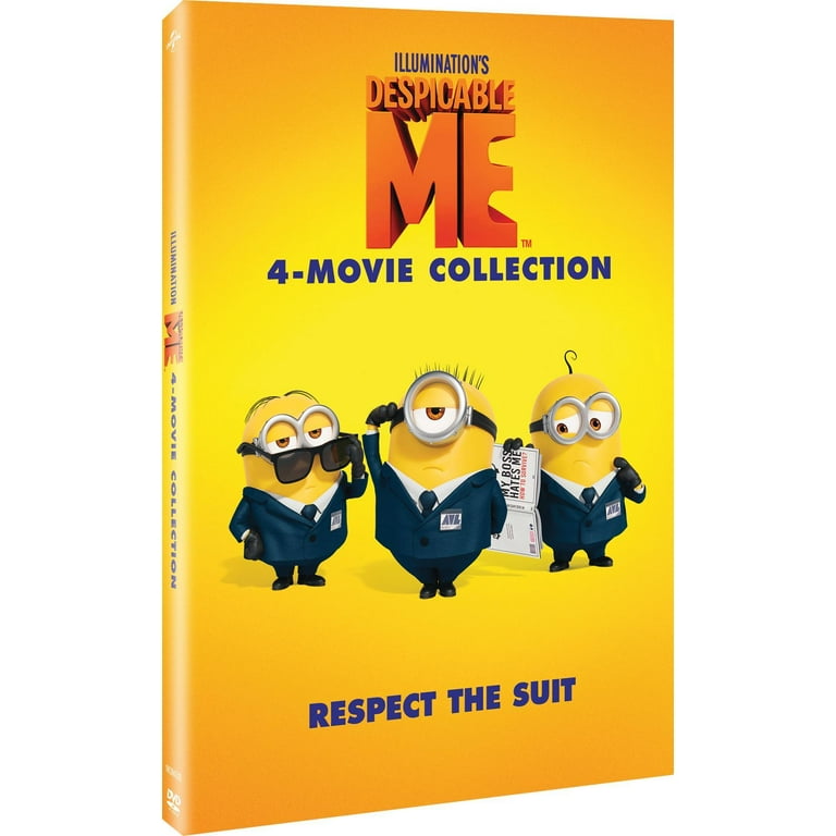 Despicable Me 4-Movie Collection (1-4) (DVD), Family, Univeral