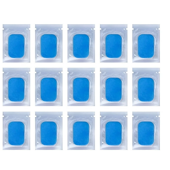ACDANC 30Pcs EMS Gel Pads Hydrogel Gel Training Replacement Gel Sheets for Abdominal Muscular Electrostimulator