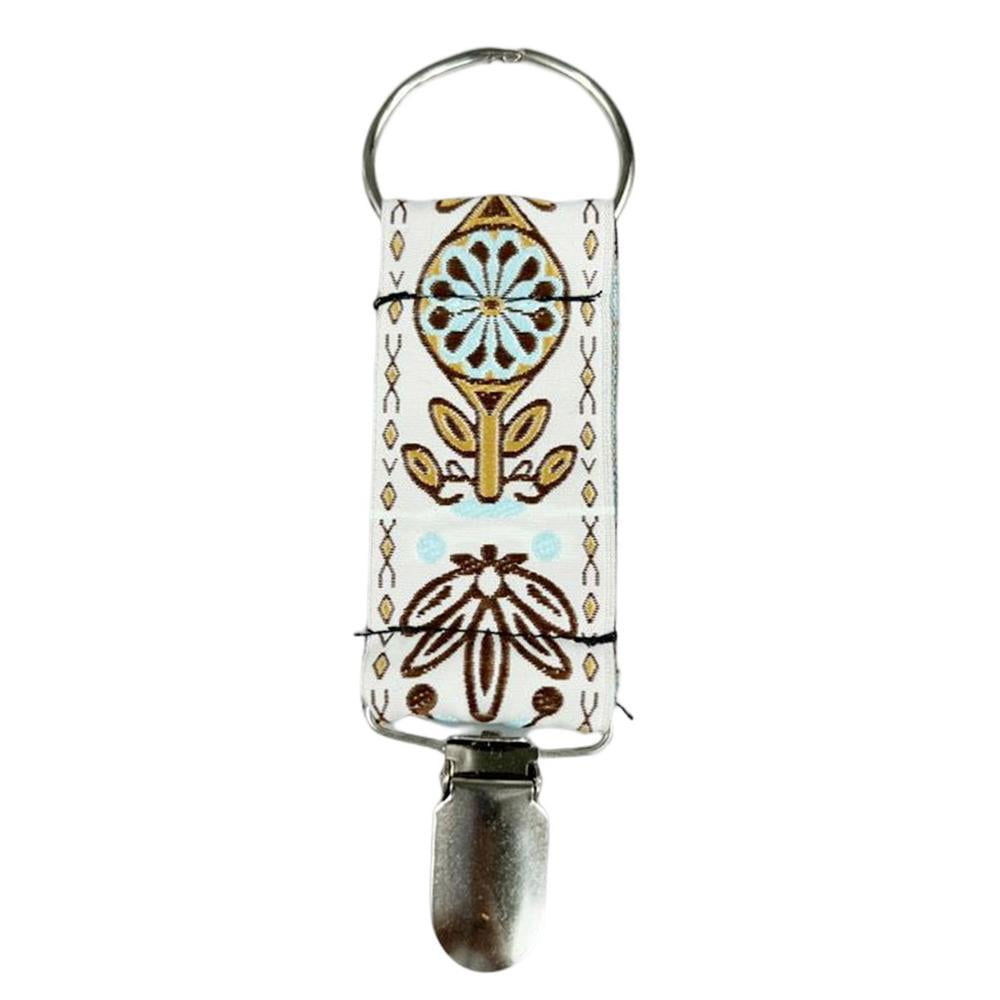 Ksruee Handbag Hat Clip Travel Hat Clips Ethnic Style Portable Travel Hat Clips for Backpack