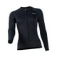 thumbnail image 5 of Chaqueta de traje de neopreno Parte superior del traje de neopreno Cremallera frontal Protección solar Traje de buceo Surf Mojado Mujer Negro L, 5 of 9