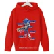 thumbnail image 3 of Sudadera con capucha de Sonic para niños de 3 a 14 años, sudadera de manga larga para bebés, camisetas de dibujos animados, jerséis de gran tamaño, ropa divertida para niños, 3 of 5