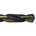 thumbnail image 2 of Broca de punta dividida KFD de 1.00 mm HSS, negra y dorada, longitud de trabajo, broca Killer Force, KFDMM1.00, paquete de 12 Drill America KFDMM1.00P12, 2 of 2