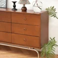 thumbnail image 3 of Gabinetes nórdicos Vintage de madera maciza, gabinetes de pie para dormitorio, almacenamiento en habitación, Vetrinette Da Esposizione, muebles para el hogar, 3 of 4