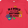 thumbnail image 4 of Inktastic In a World You Can Be Anything Be Kind Autism Awareness Boys or Girls Baby T-Shirt, 4 of 5
