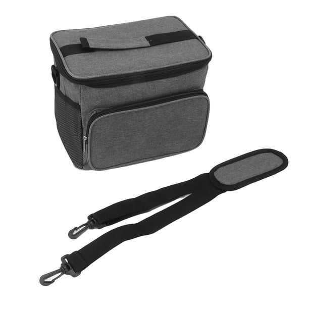 Bolsa de almuerzo bolsa de almuerzo aislada con correa ajustable plegable a prueba de fugas para acampar ANGGREK Otros