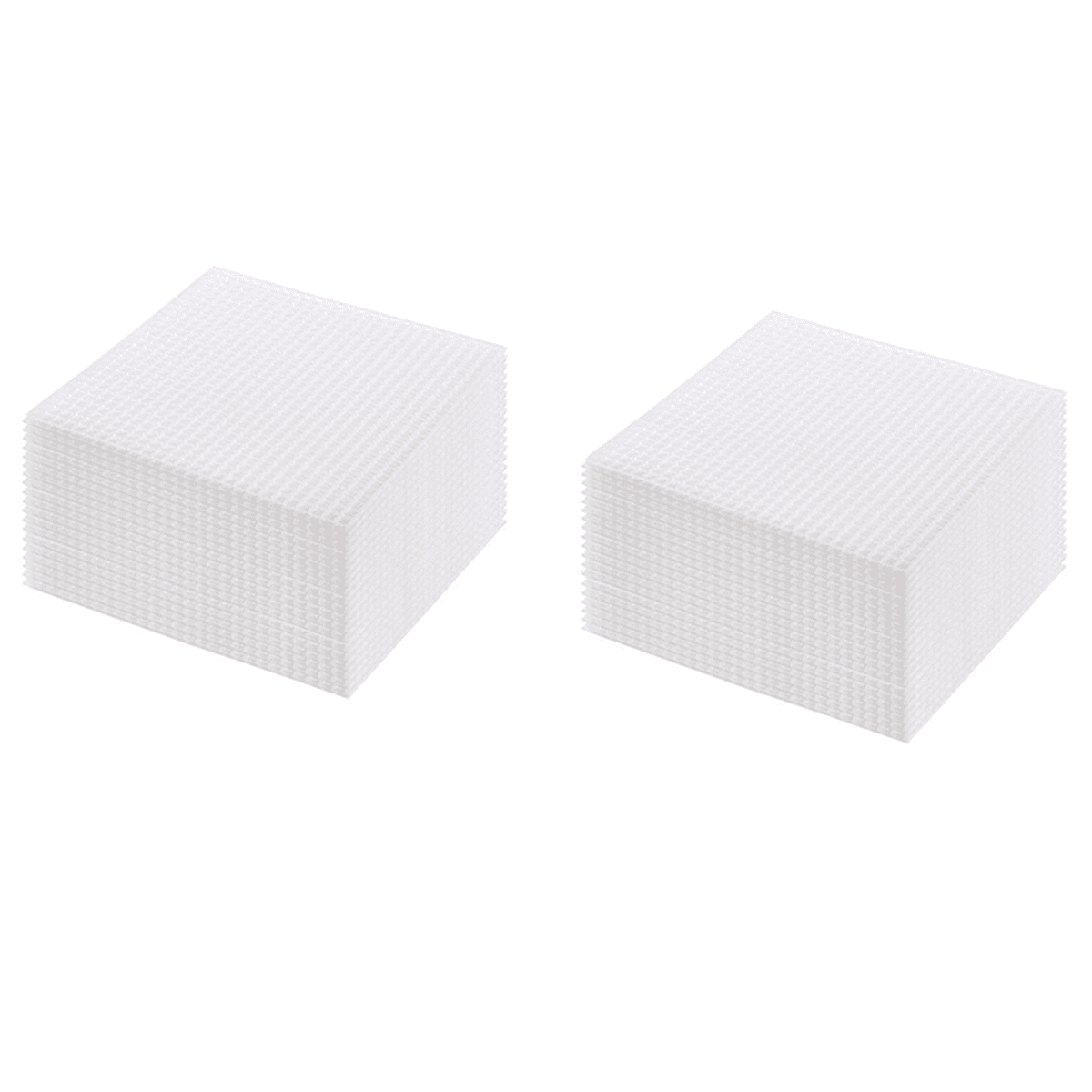 Plastic Mesh Canvas Sheets, for Embroidery, Acrylic Yarn Crafting, Knit and  Crochet Projects, Heart, White, 14.8x16.8x0.12x0.75cm, Hole: 2x2mm