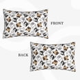 thumbnail image 4 of Balery French Bulldog3 Bedding Queen Pillow Cases - Envelope Closure - Soft Brushed Microfiber Fabric - Shrinkage and Fade Resistant Pillow Cases-16"x24", 4 of 9