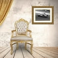 thumbnail image 3 of Gasoline Images 24x19 Gold Ornate Wood Framed with Double Matting Museum Art Print Titled - Historical race-cars, 3 of 4
