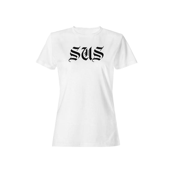 Gothic "SUS" Design Women's T-shirt