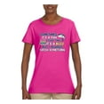 thumbnail image 2 of Wild Bobby, Sometimes It's A Fish Other Times It's A Buzz, Fishing, Women Graphic Tee, Fuschia, XX-Large, 2 of 4