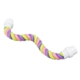 thumbnail image 1 of Bendable Bird Rope Perch Toy, Colorful & Safe, Comfortable Grip, for Cockatiels, Lovebirds, Budgies withStand, 1 of 8