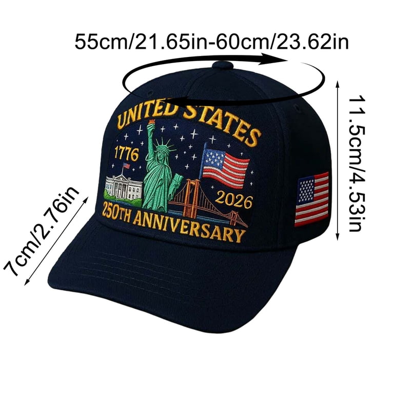 Eagle – United States 250th Anniversary Hat: Adjustable 250  display picture 1