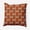 Sienna, variant on Simply Daisy 16" x 16" Cross Bones Indoor/Outdoor Polyester Throw Pillow, Sienna