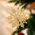 thumbnail image 3 of Gibobby Adornos decorativos de Navidad de plástico plateado con de nieve con, 36 unidades (F), 3 of 5