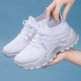 thumbnail image 6 of Women's Non Gym Workout Shoes, Lightweight Breathable Tennis Shoes, Mesh Walking Sneakers, 6 of 6
