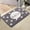 Dark Gray237, variant on Tuvgenk Bath Rugs for Bathroom Floor Non-Slip Water Absorbent Black Bath Mat Fade Resistant Machine Washable Polyester Quick Drying Floor Mat for Home