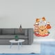 thumbnail image 2 of Reloj Decorativo Con Forma De Velero Para El Hogar. Adorno De Pared Con Forma De Gato Silencioso, Ideal Para Sala De Estar, Oficina, Dormitorio O Cocina., 2 of 8