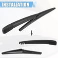 thumbnail image 4 of Trasero Parabrisas Limpiaparabrisas Hoja Brazo para Mitsubishi Endeavour - 2uds, 4 of 6
