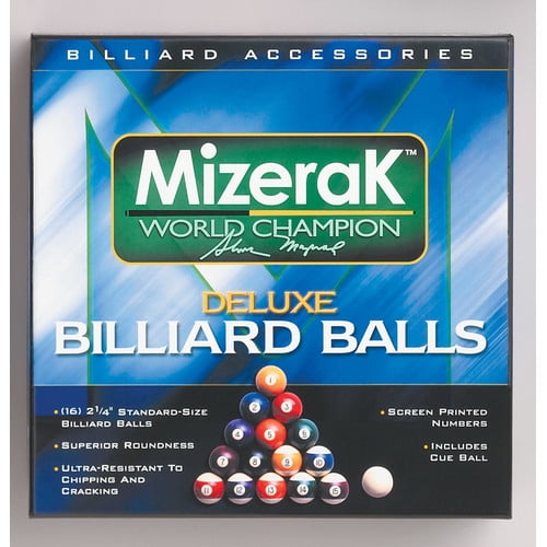Photo 1 of Mizerak Deluxe Billiard Ball Set
