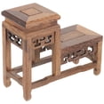 thumbnail image 4 of MasteelfCA Wooden Flower Vase Flower Pot Base Flower Pot Stand Tea Pot Collection Display Stand, 4 of 8