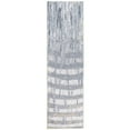 thumbnail image 3 of 8â€™ x 10â€™ Gray Distressed Steps Abstract Area Rug, 3 of 9