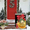 thumbnail image 2 of Christmas Balls Garden Flag 12.5x18 Double Sided, Winter Christmas Flags for Outside, Jesus is the Reason for the Season Flag, Red Bow Poinsettia Xmas Yard Flag (I), 2 of 6