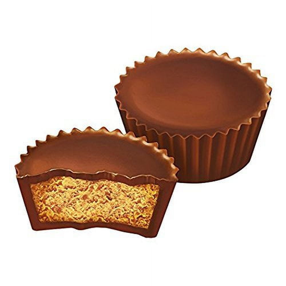 REESE'S Peanut Butter Cup Miniatures, Sugar-Free Milk Chocolate Peanut Butter Candy, Gluten Free, 3 Ounce Bag (Pack of 12)