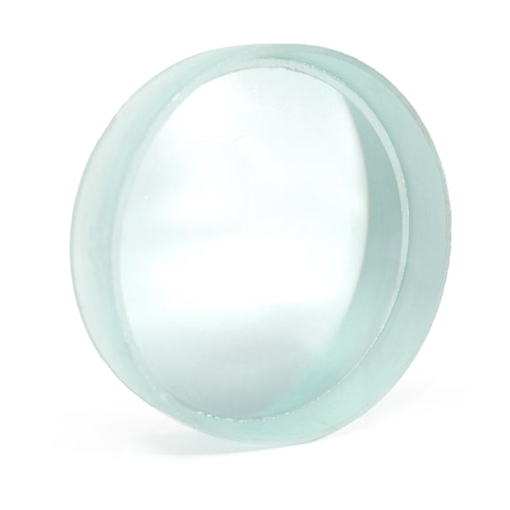 Double Concave Lens, 100mm Focal Length, 3" (75mm) Diameter - Spherical, Optically Worked Glass Lens - Ground Edges, Polished - Great for Physics Classrooms - Eisco Labs