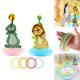 thumbnail image 5 of Juegos de lanzamiento de anillos de dibujos animados, juguetes educativos para bebés, juego de playa al aire libre para niños marino perfke Juegos de lanzar anillos, 5 of 9