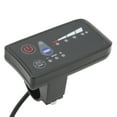Electric Bike Power Display Meter Waterproof 5 Pin Interface ABS