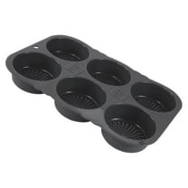 OUNONA Silicone Baking Mold Cupcake Pans Muffin Tin Mini Muffins Dark Grey