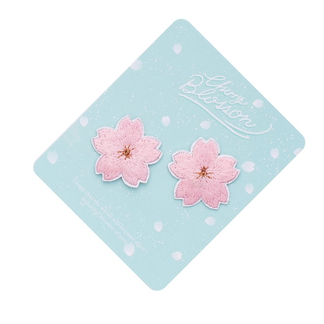 Cateissary Parches de flores para planchar DIY, mano de obra exquisita para decoración, parches para planchar a elección, parche para planchar Tela de costura y artesanía No.04