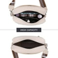thumbnail image 3 of Crossbody Bags for Women Trendy Crossbody Camera Bag Purse Genuine Leather Crossbody Purse Guitar Strap Shoulder Bag, 3 of 6