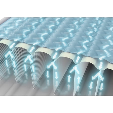 Intex 24 Dream Lux Pillow Top Dura-Beam Airbed Mattress with Internal Pump - Queen