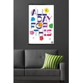 thumbnail image 5 of Nintendo The Super Mario Galaxy Movie (2026) - Lumas All Day Wall Poster, 22.375" x 34", 5 of 5