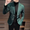 thumbnail image 3 of Chaquetas de vestir, abrigos ajustados, chaquetas para hombres, trajes y blazers para hombres de negocios, cuadros finos, diseñador de lujo, verano, alta calidad, nuevo en, 3 of 5