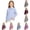 Blue, variant on LTTVQM Polo Shirts for Girls Casual Performance Striped Long Sleeve Quick-Dry Collar School Uniform Relaxed Fit Cozy Trendy Shirts Vermilion 2-3 Year