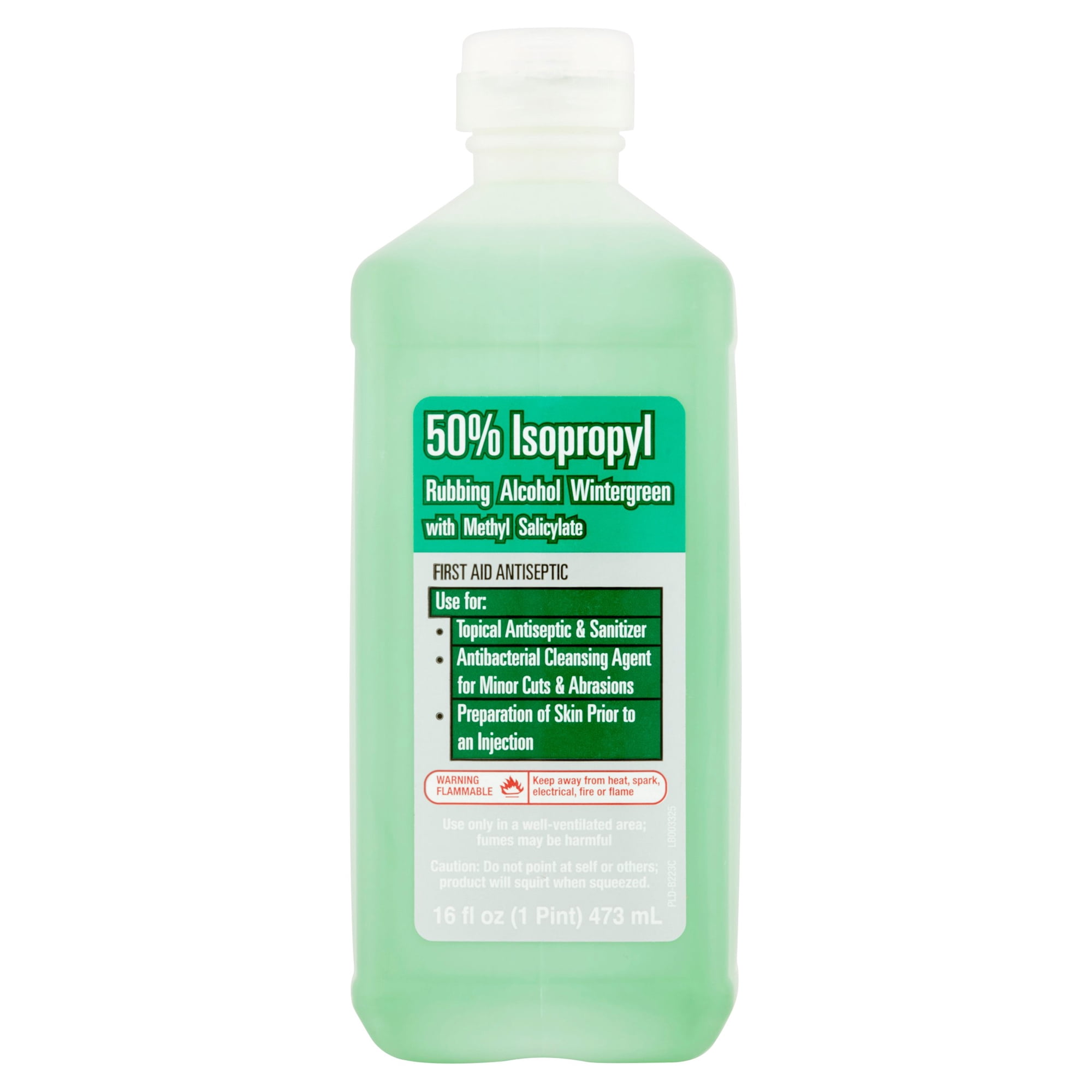 Rubbing Alcohol Wintergreen with Methyl Salicylate, 16 fl oz