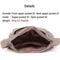 thumbnail image 5 of Women's Crossbody Nylon Waterproof Shoulder Bag Messenger Bag Lightweight Purse, 5 of 6